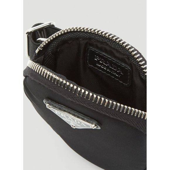 PRADA Round Wrist Pouch in Black - Picture 6 of 6